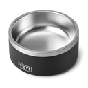 YETI INTL BOOMER 4 DOG BOWL BLACK INSIDE