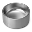 YETI INTL BOOMER 4 DOG BOWL STAINLESS INSIDE