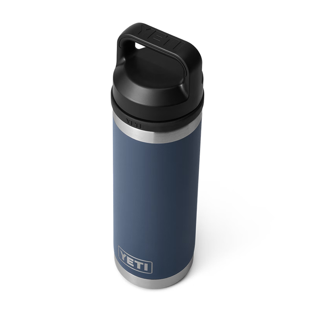 YETI INTL RAMBLER BOTTLE W/CHUG NAVY 18OZ/532ML