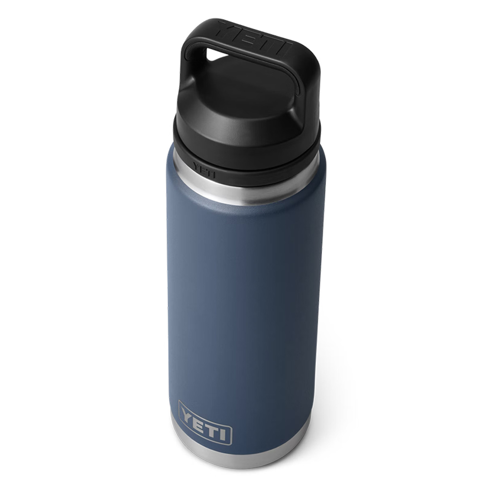 YETI INTL RAMBLER BOTTLE W/CHUG NAVY 26OZ/769ML