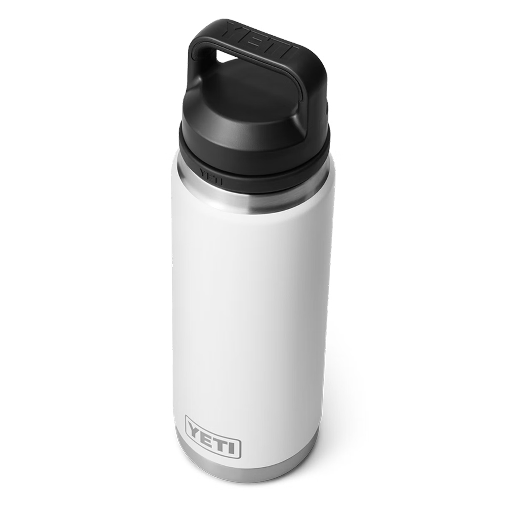 YETI INTL RAMBLER BOTTLE W/CHUG WHITE 26OZ/769ML