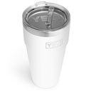 YETI INTL RAMBLER STRAW CUP WHITE 26OZ/769ML