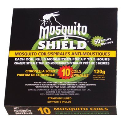 DV - MOSQUITO SHIELD 120G MOSQUITO COIL TIN