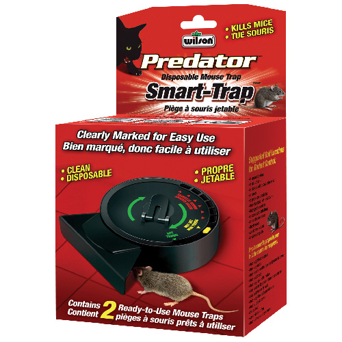 DMB - WILSON PREDATOR DISPOSABLE SMART-TRAP MOUSE TRAP 2PK