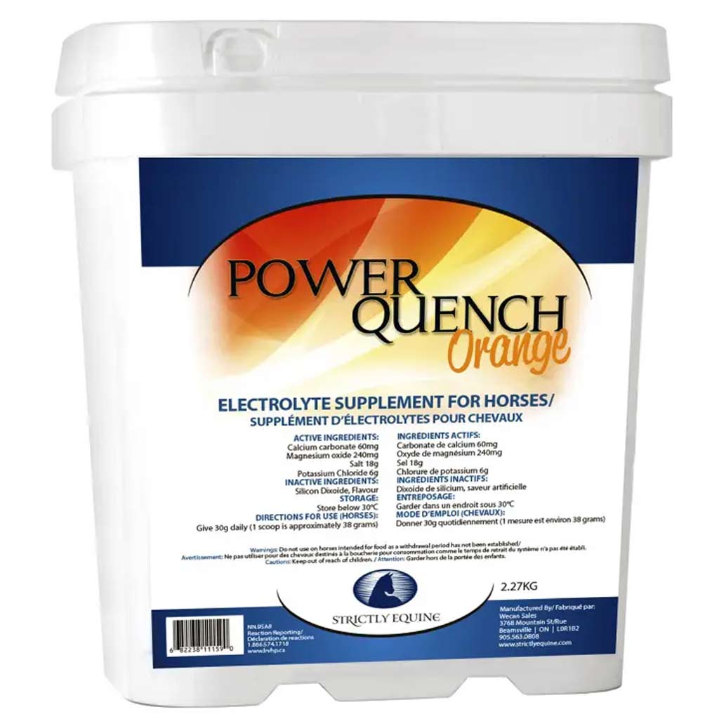 DV - STRICTLY EQUINE POWER QUENCH ORANGE 2.27KG