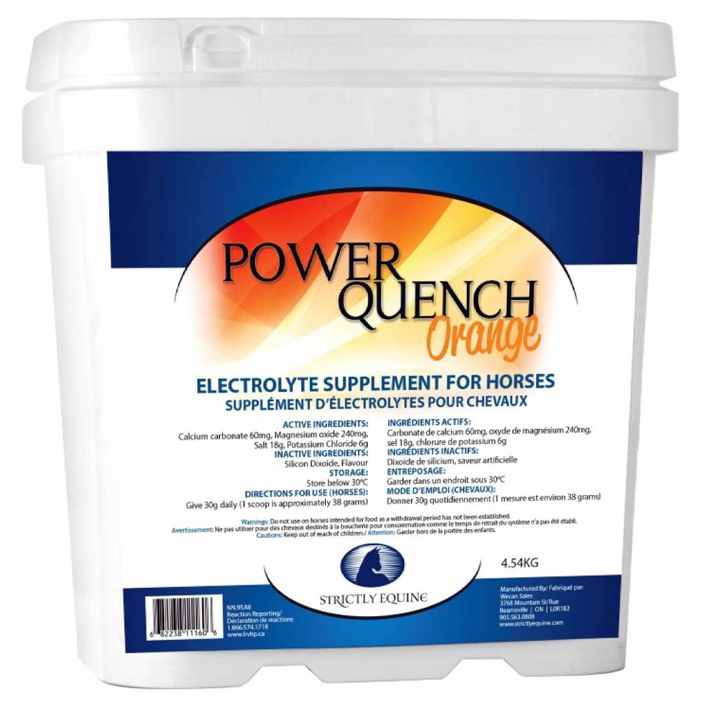 DV - STRICTLY EQUINE POWER QUENCH ORANGE 4.54KG