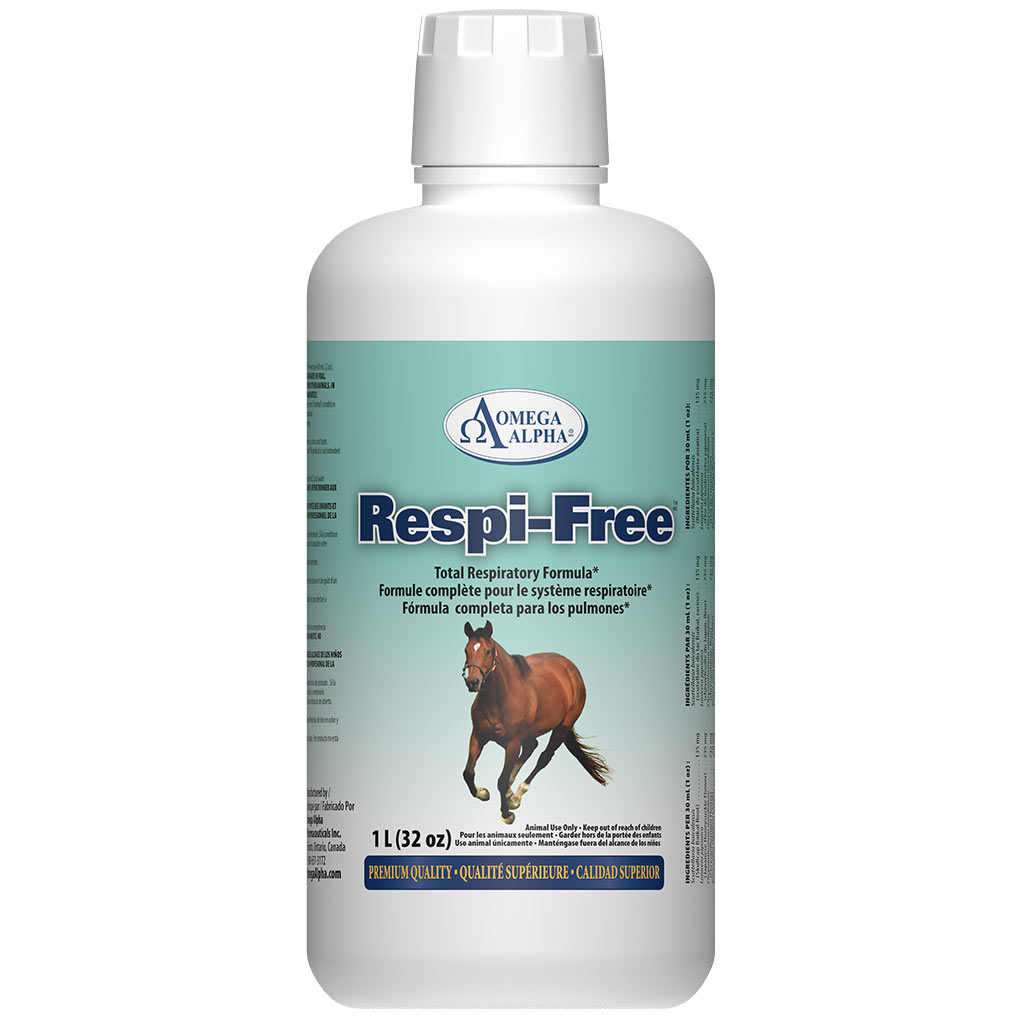 OMEGA ALPHA EQUINE RESPI-FREE 1L