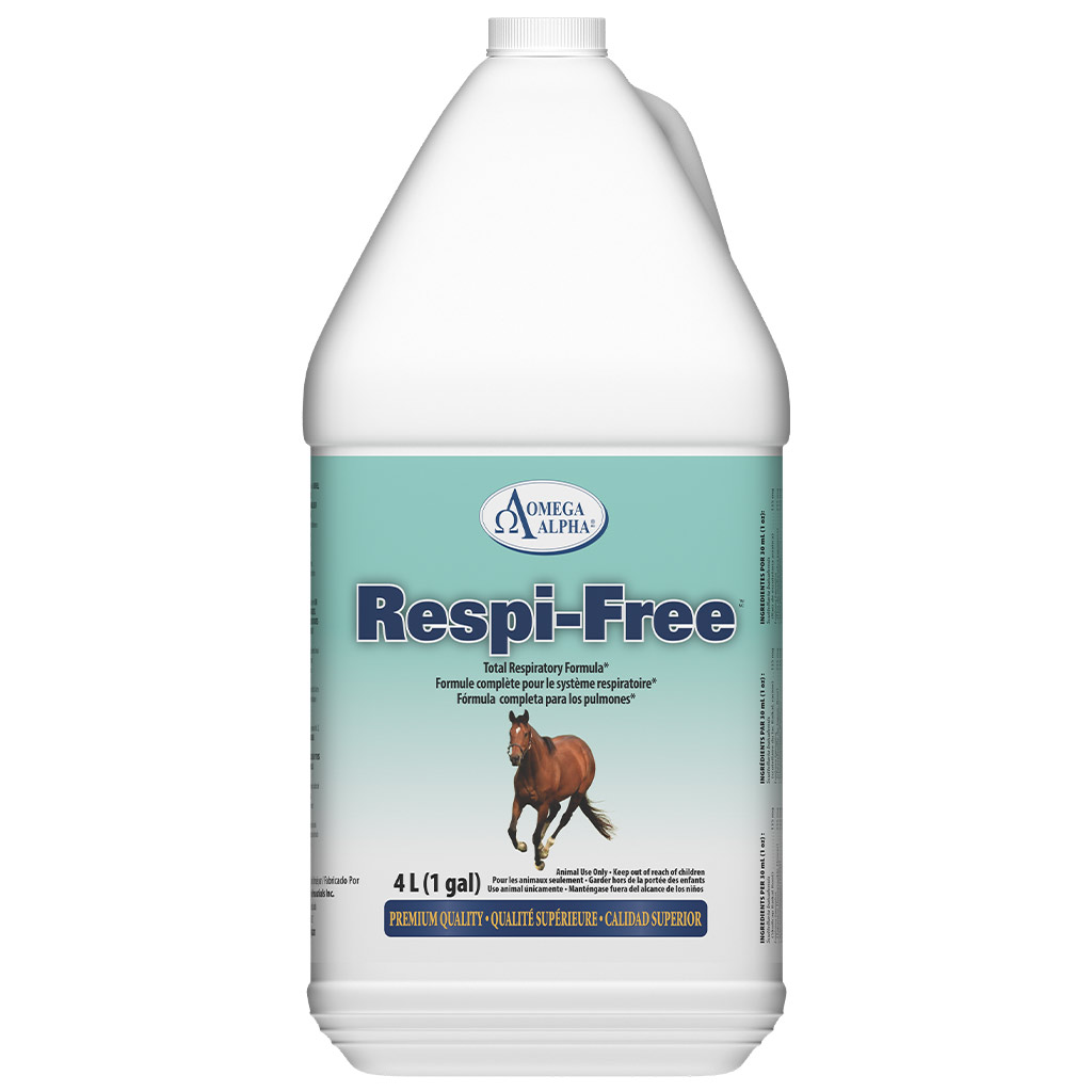 OMEGA ALPHA EQUINE RESPI-FREE 4L