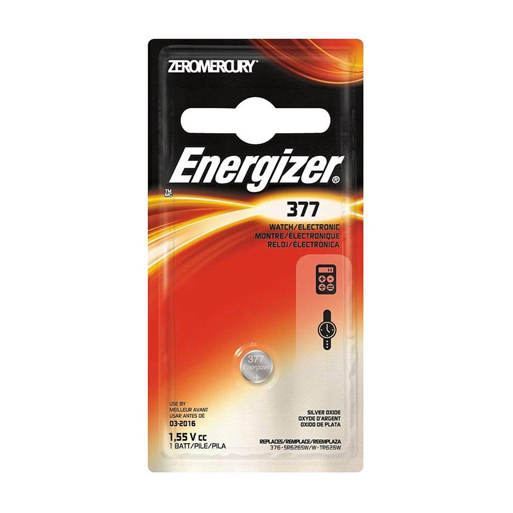 DMB - ENERGIZER 1.5V 377BPZ COIN CELL BATTERY 1.5V