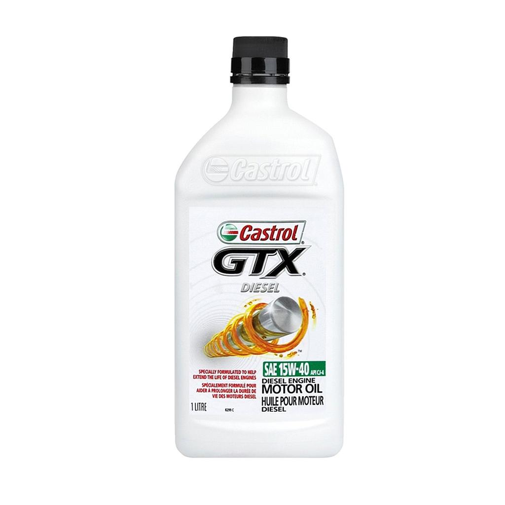 CASTROL GTX MOTOR OIL DIESEL SAE 15W40 1L