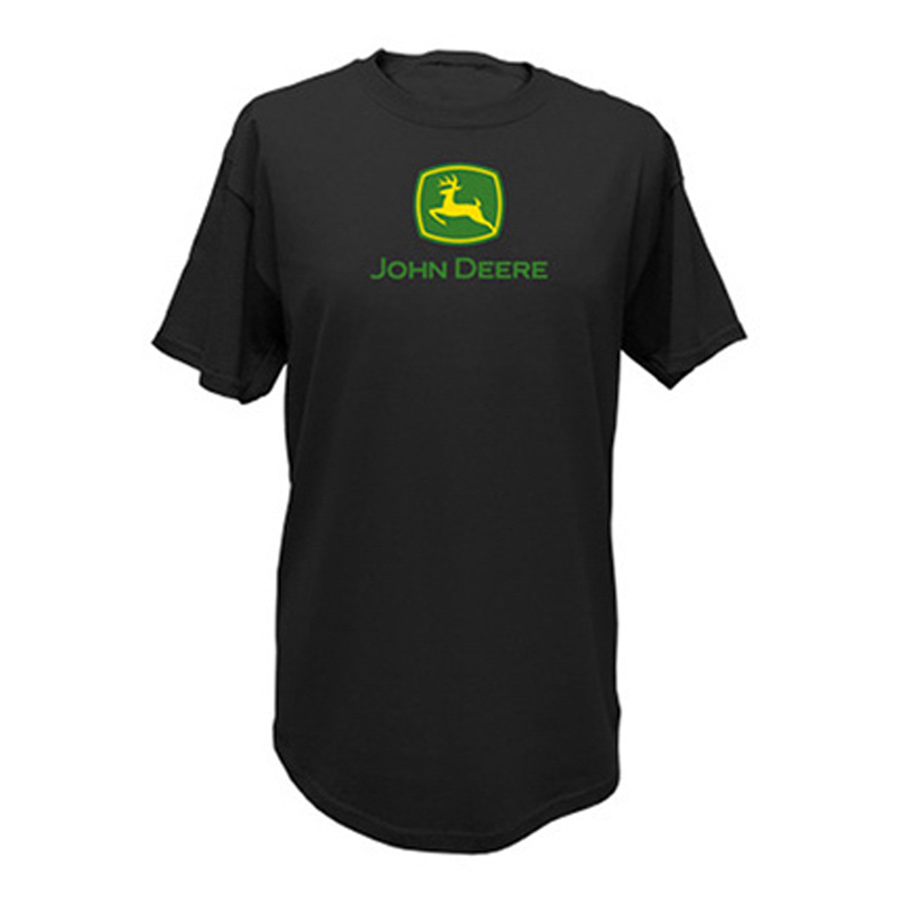 DMB - JOHN DEERE LOGO TEE BLACK LARGE