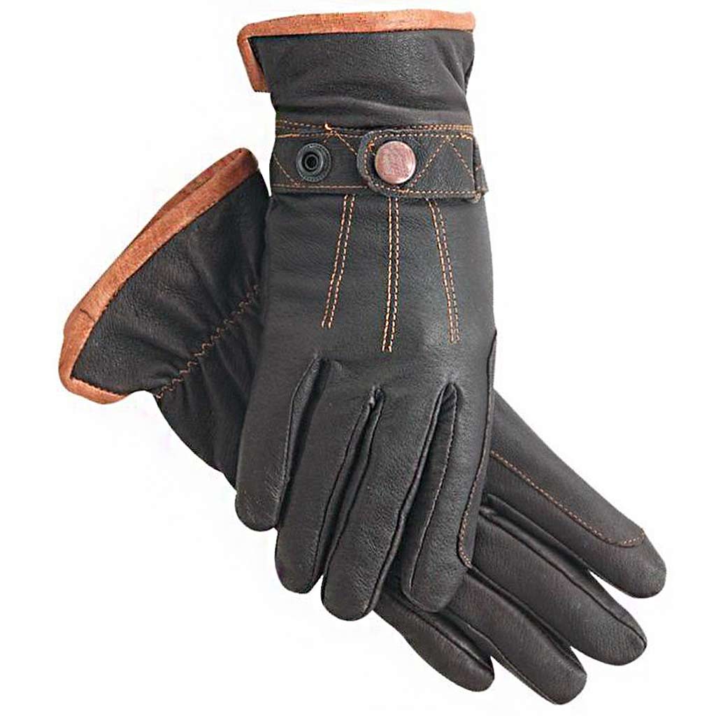 DMB - GER-RYAN FLEECE LINED LEATHER GLOVE 8 MED