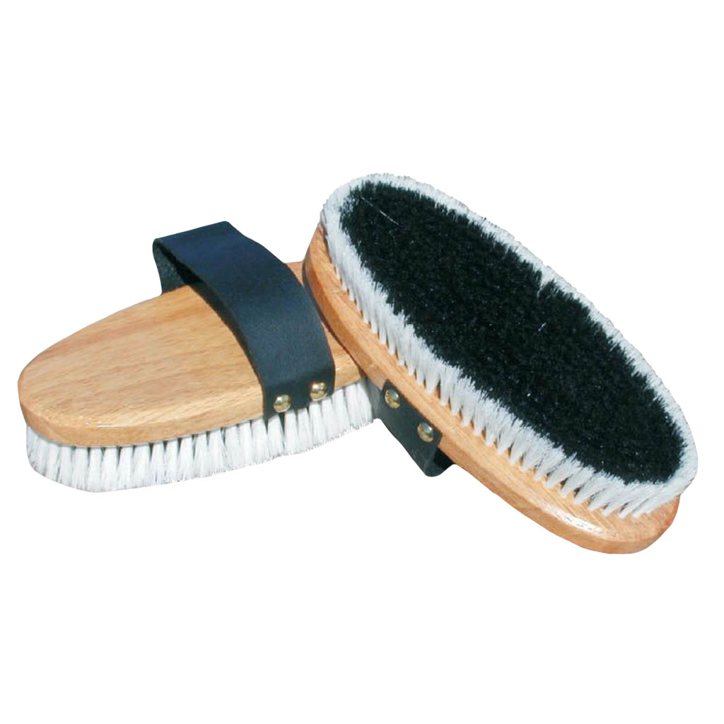 GER-RYAN BODY BRUSH WITH STRAP HANDLE