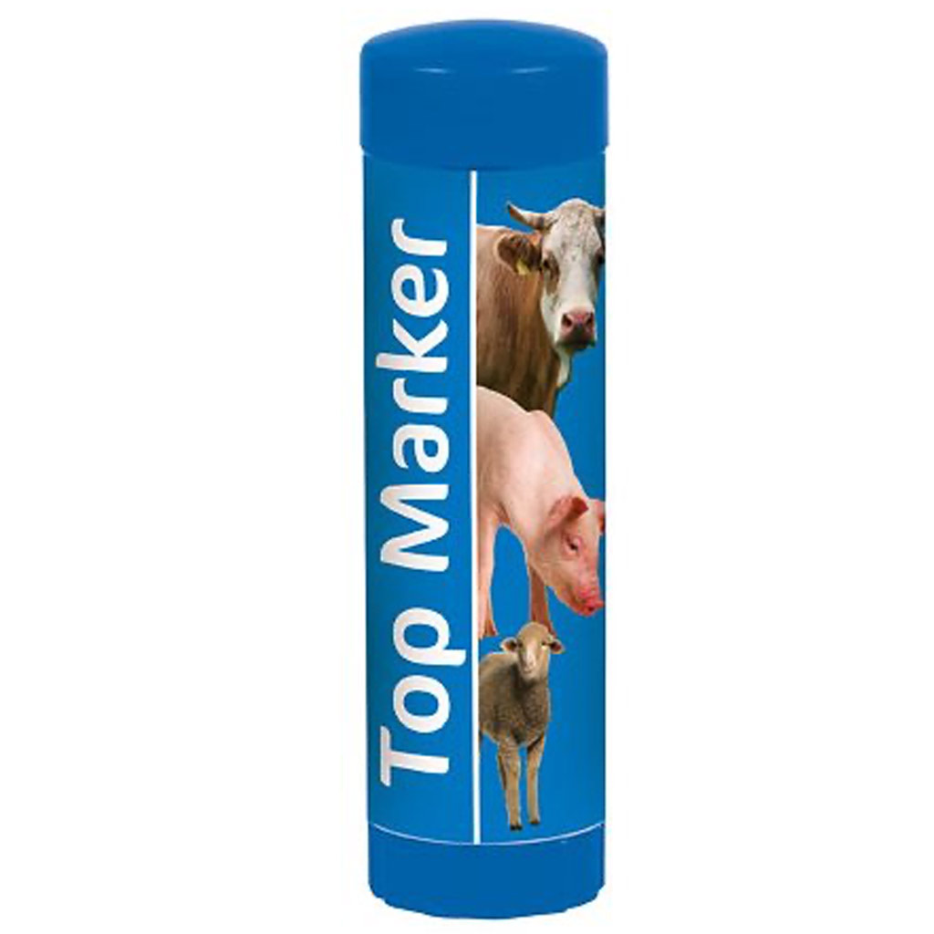 TOP MARKER MARKING STICK BLUE 10/BOX