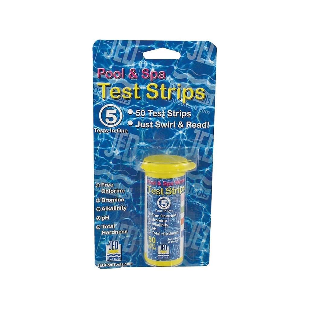 JED POOL TEST KIT W/ STRIPS (50PK)