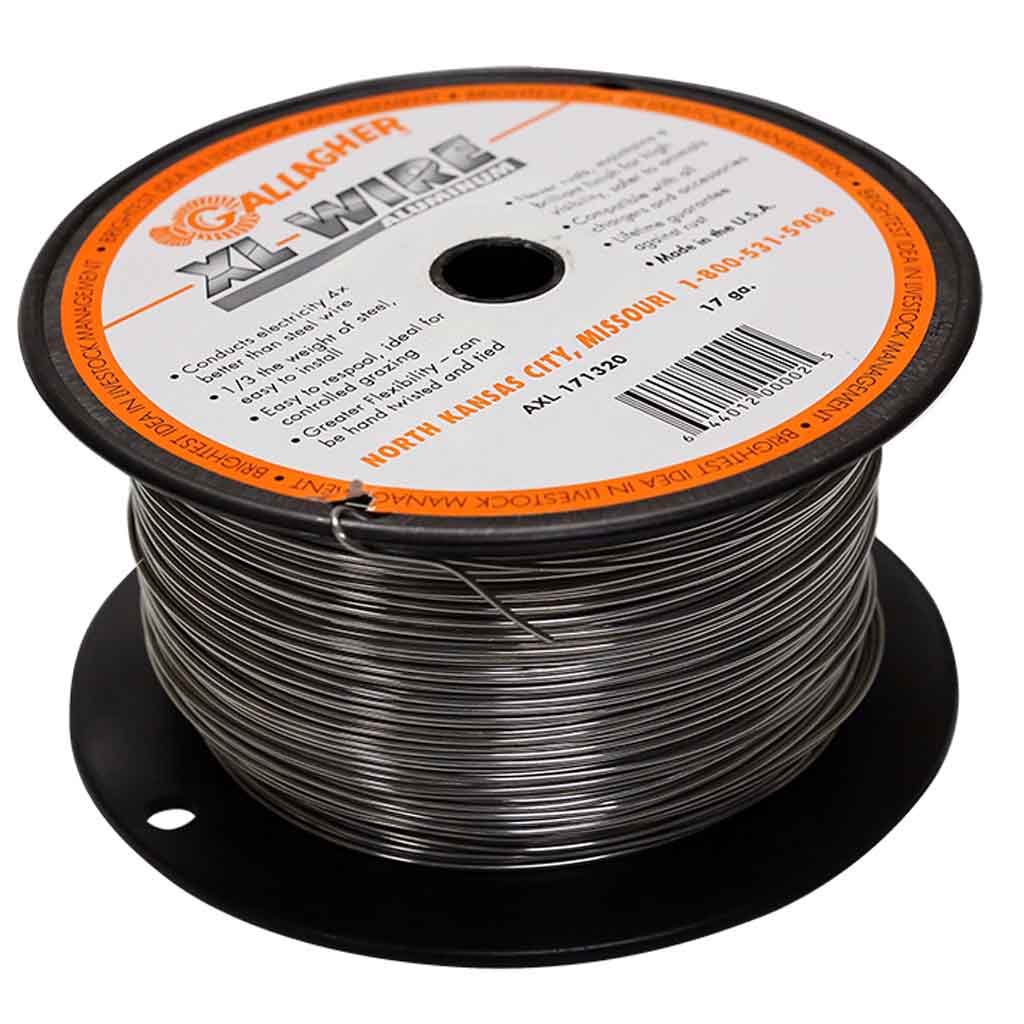 GALLAGHER 17GA ALUMINUM WIRE 1/4 MILE