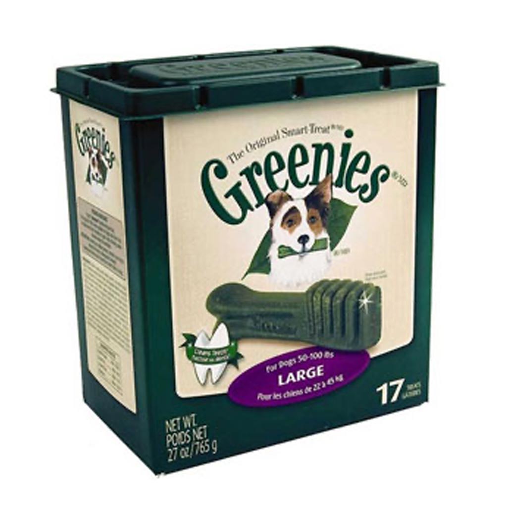 DMB - GREENIES TREAT TUB LRG 27oz