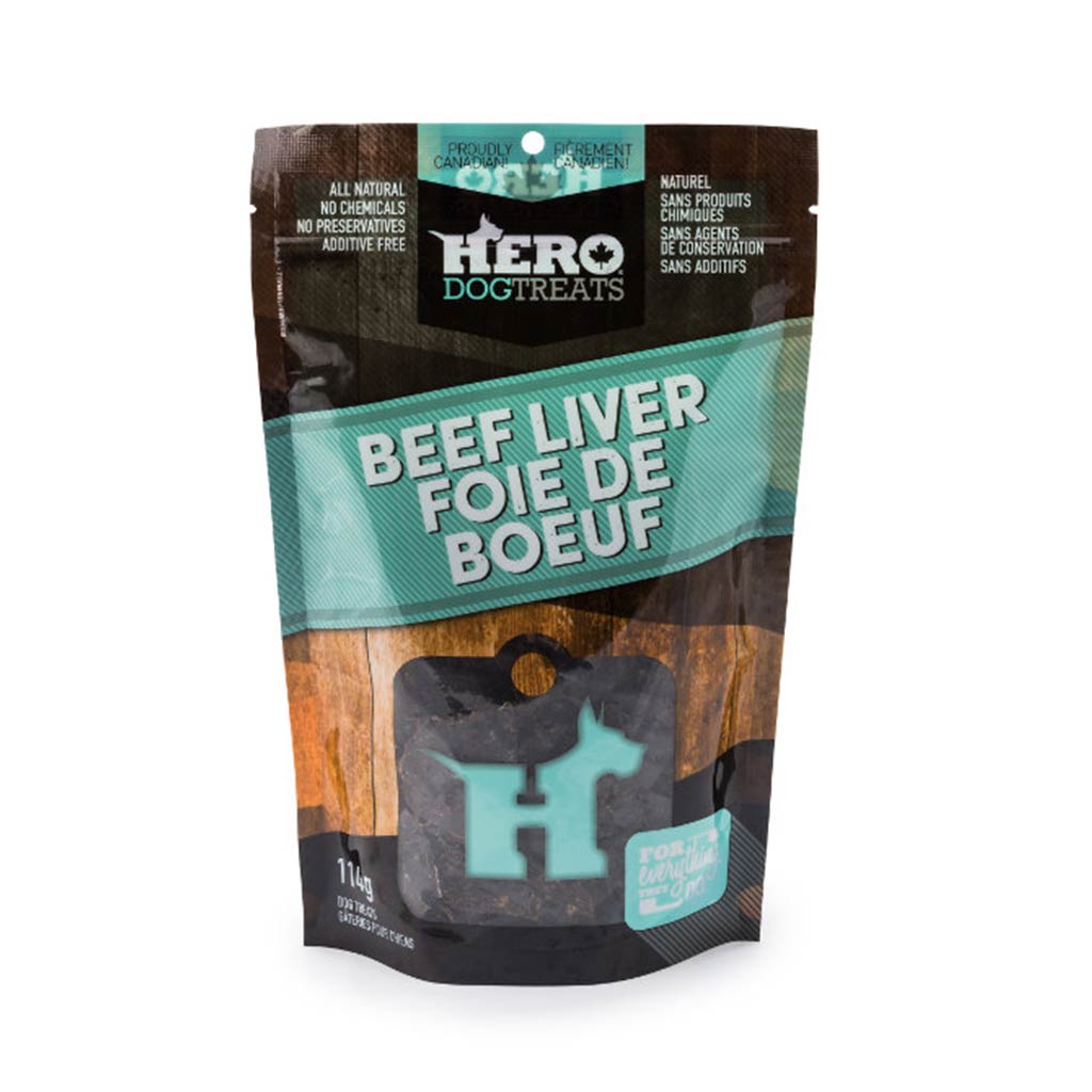 DV - HERO DEHYDRATED BEEF LIVER 114GM