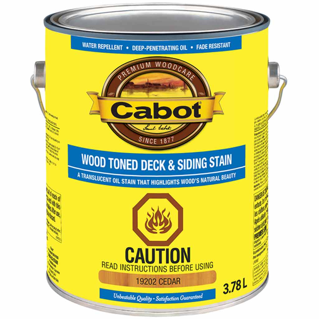 DMB - CABOT DECK/SIDING STAIN 3.78L, CEDAR