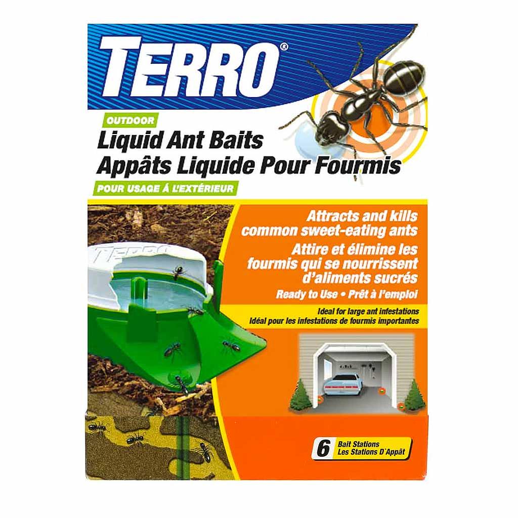 DV - TERRO LIQUID ANT BAITS OUTDOOR 6PK