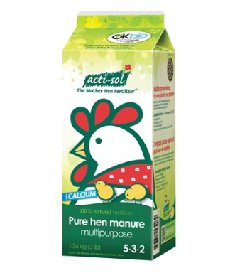 ACTI-SOL 5-3-2 PURE HEN MANURE FERTILIZER 1.5KG