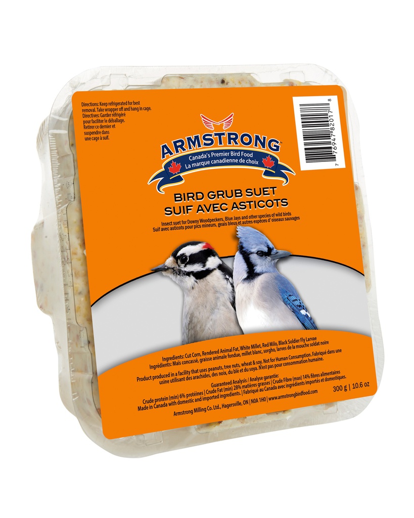 ARMSTRONG SUET BIRD GRUB 300g