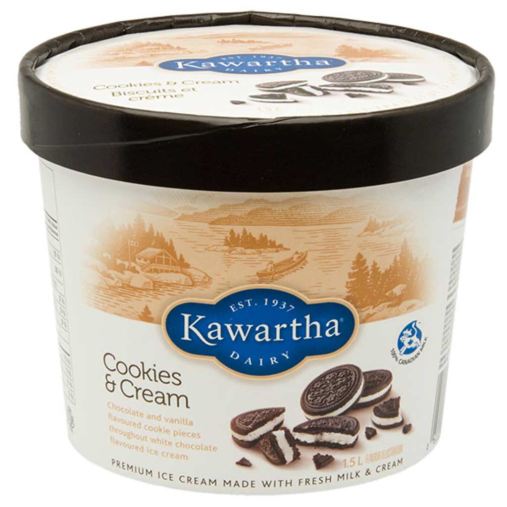 KAWARTHA COOKIES &amp; CREAM 1.5L