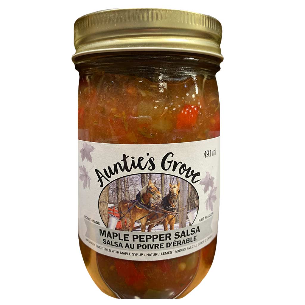 AUNTIE'S GROVE MAPLE PEPPER SALSA 