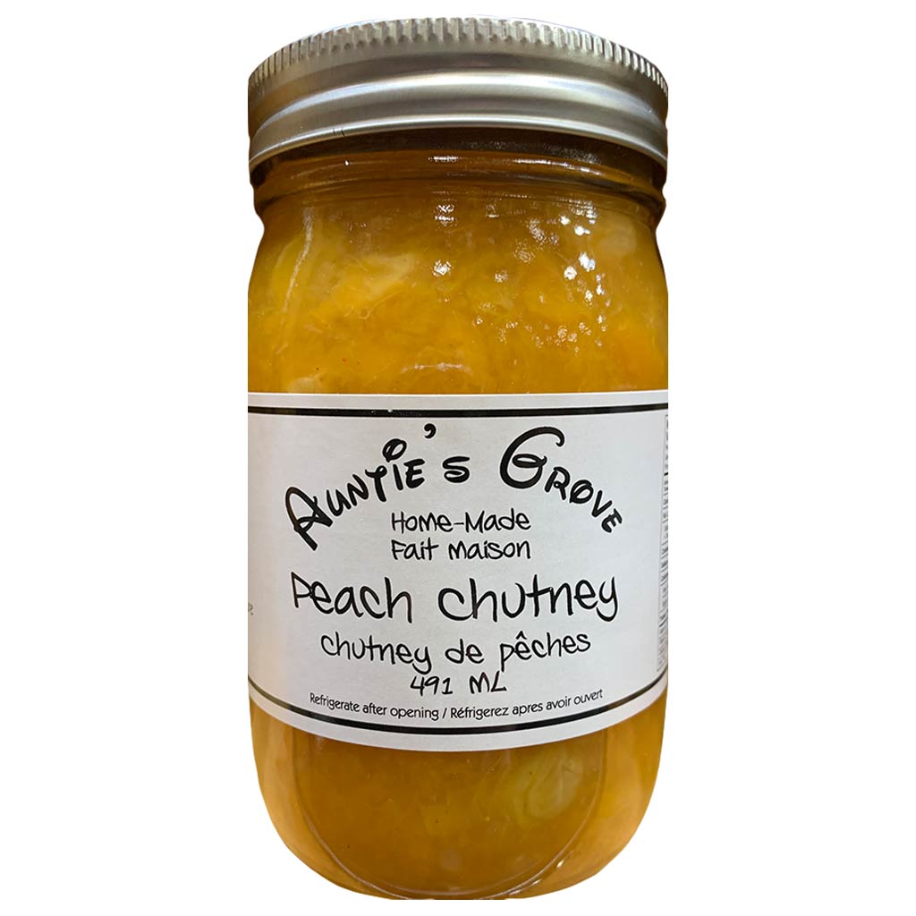 AUNTIE'S GROVE PEACH CHUTNEY 