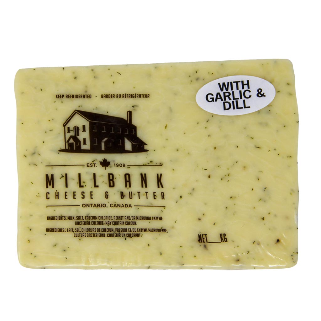 DMB - MILLBANK GARLIC &amp; DILL CHEESE /KG