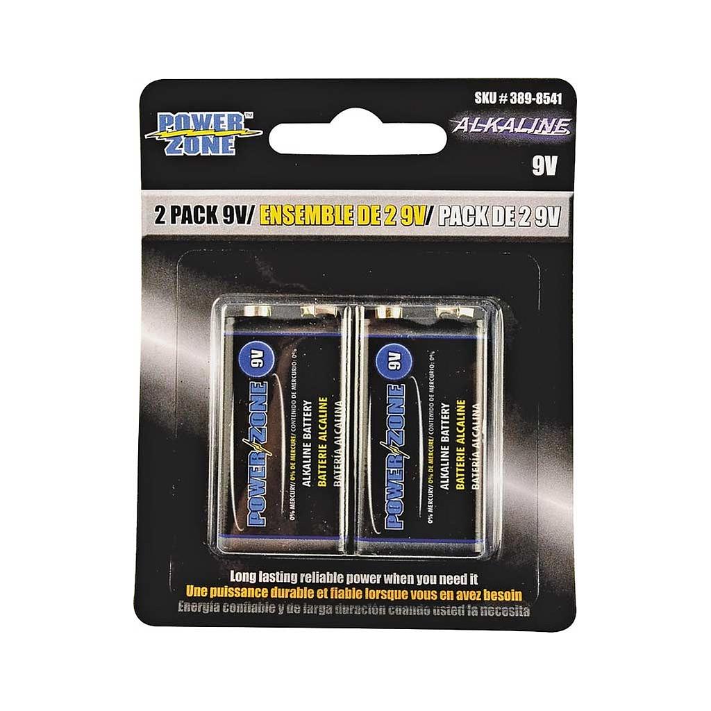 POWERZONE 9V BATTERY (2)