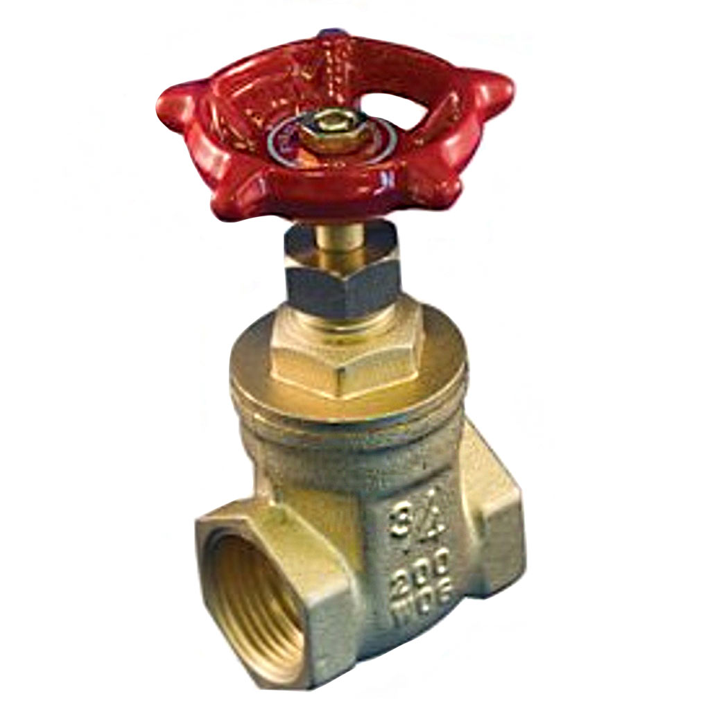 DMB - GATE VALVE BRASS 1-1/2 IN THREAD