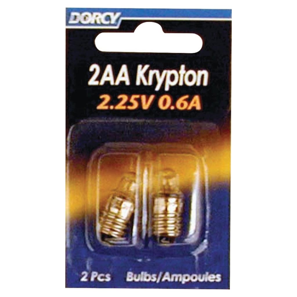 DMB - DORCY KRYPTON LAMP REPLACEMENT BULBS - SCREW LAMP BASE (2)