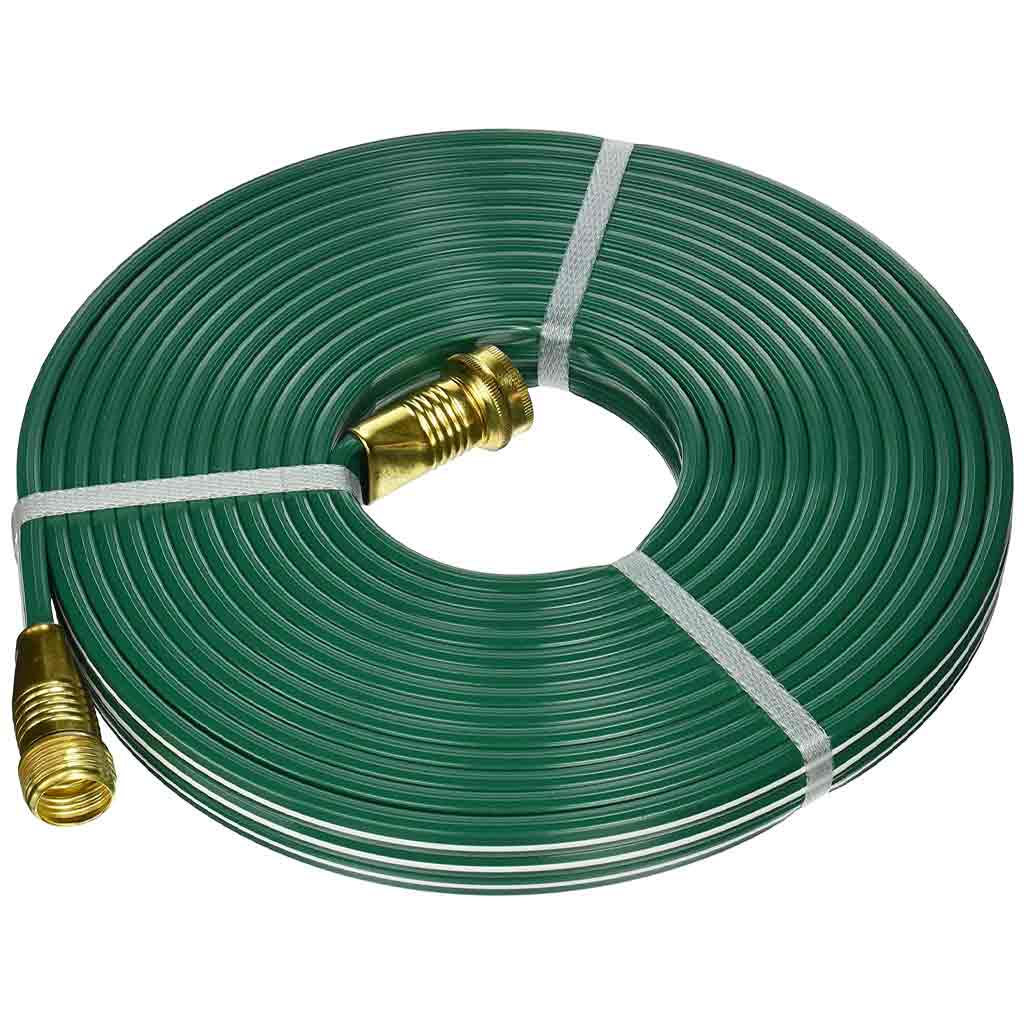 FLEXON SPRINKLER HOSE 25' GREEN VINYL FS25