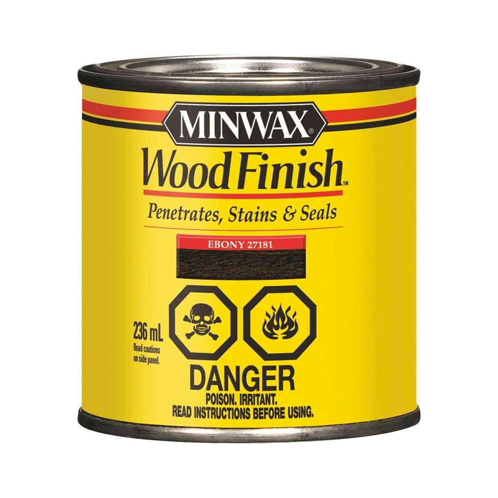 MINWAX WOOD FINISH EBONY 236ML