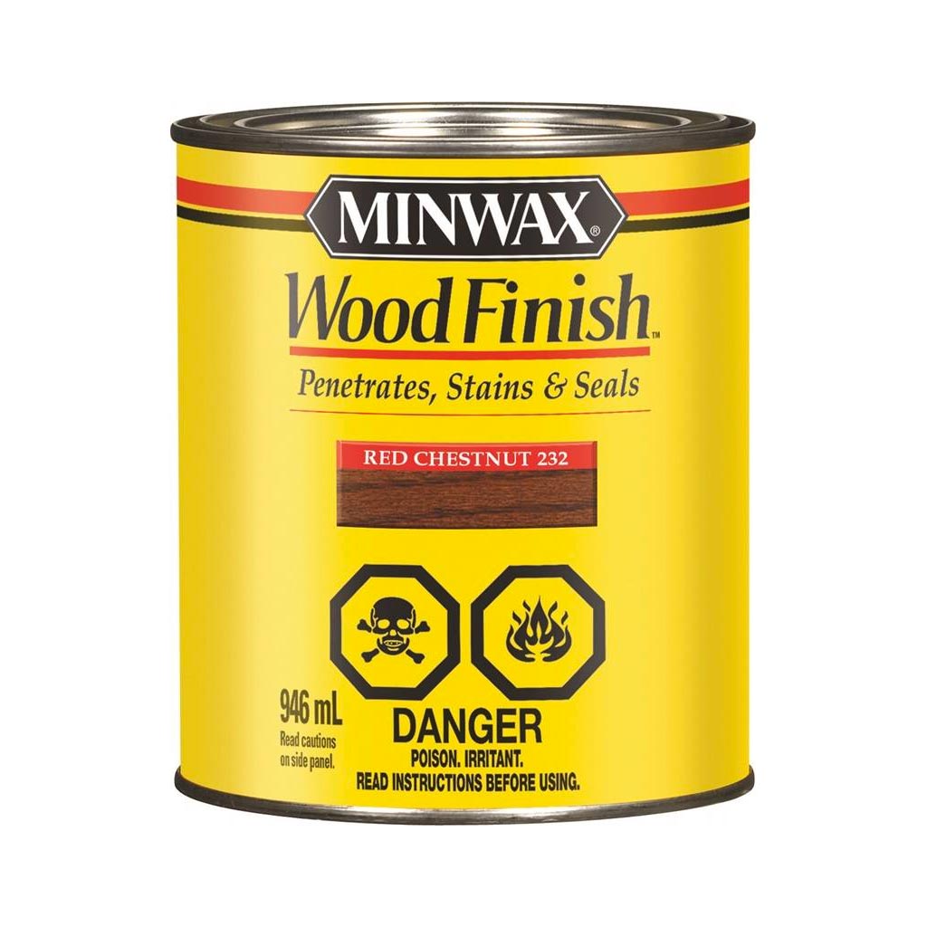 MINWAX WOOD FINISH RED CHESTNUT 946ML