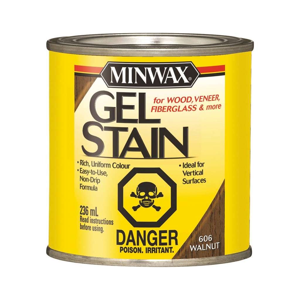 DV - MINWAX GEL STAIN WALNUT 236ML