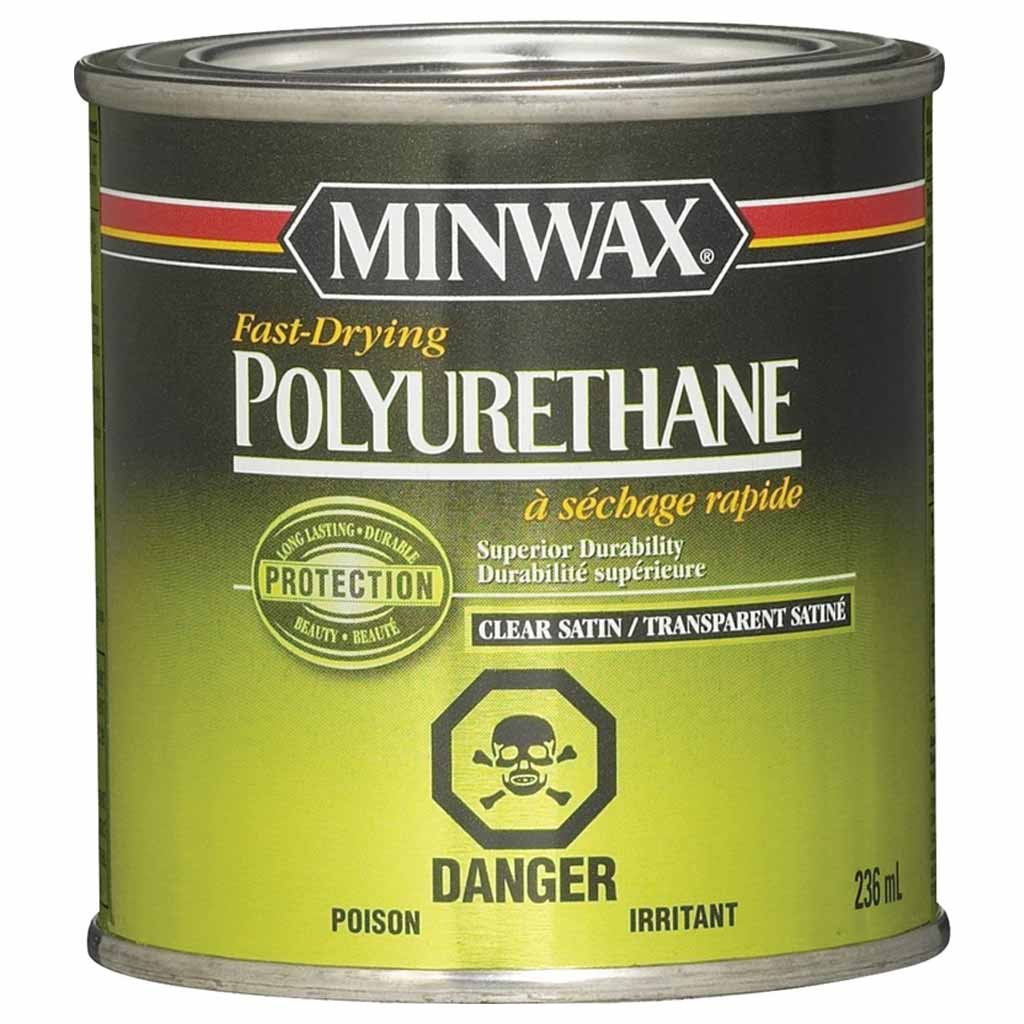 MINWAX POLYURETHANE CLR SATIN 946ML