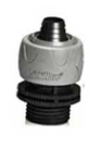 DV - RAINWAVE RW-97PS HOSE COUPLING 7/16X3/4&quot; F PLSTC