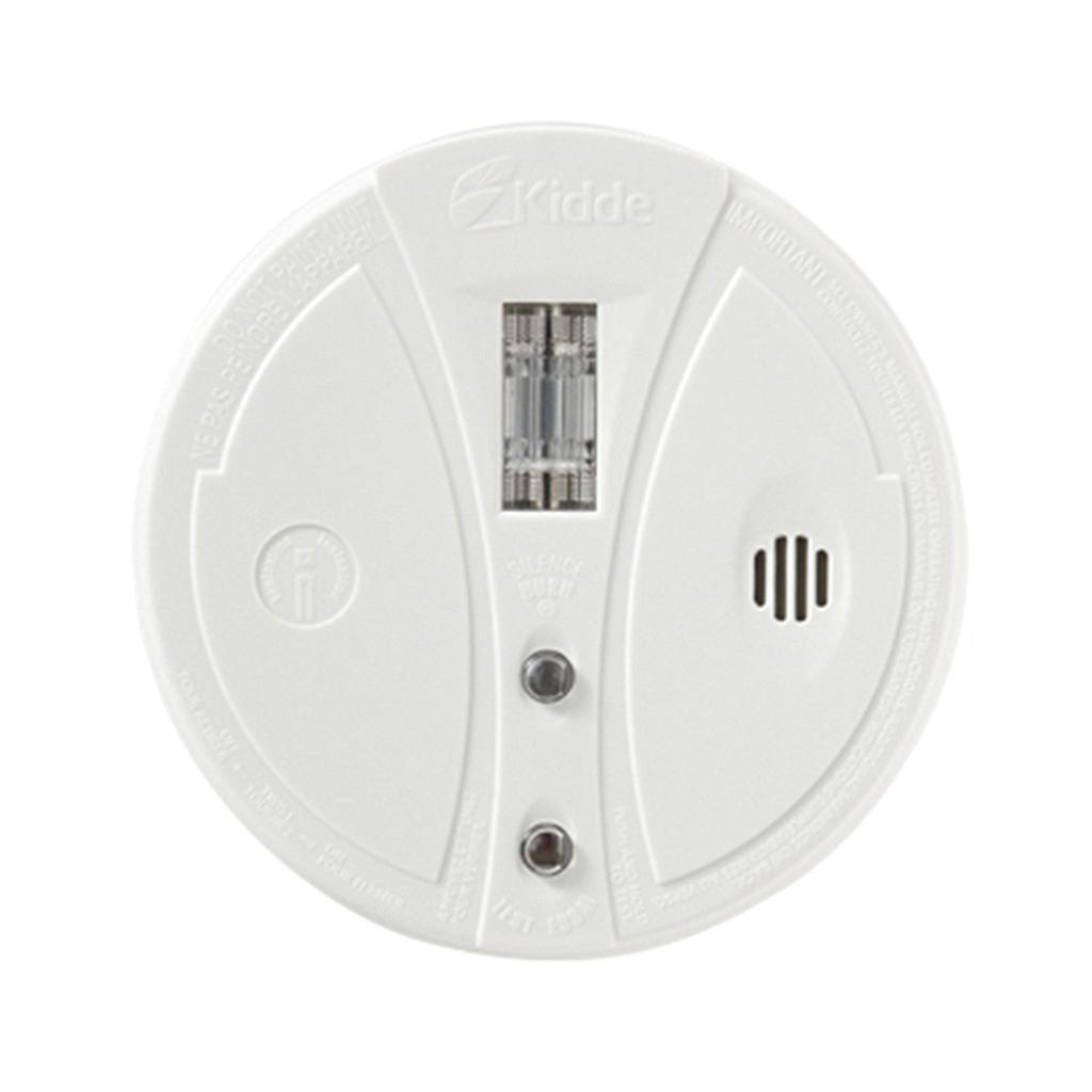 KIDDE SMOKE ALARM W SAFETY LIGHT &amp; HUSH BUTTON 9V BATTERY i9080CA