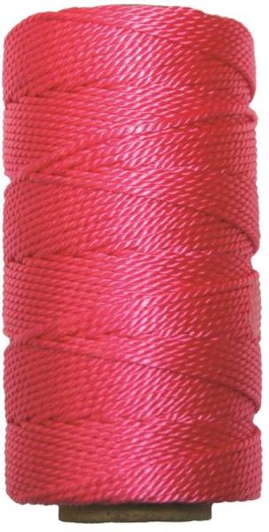 BEN-MOR MASON/CHALKLINE TWINE NYLON PNK, #18 DIA X 500'L  