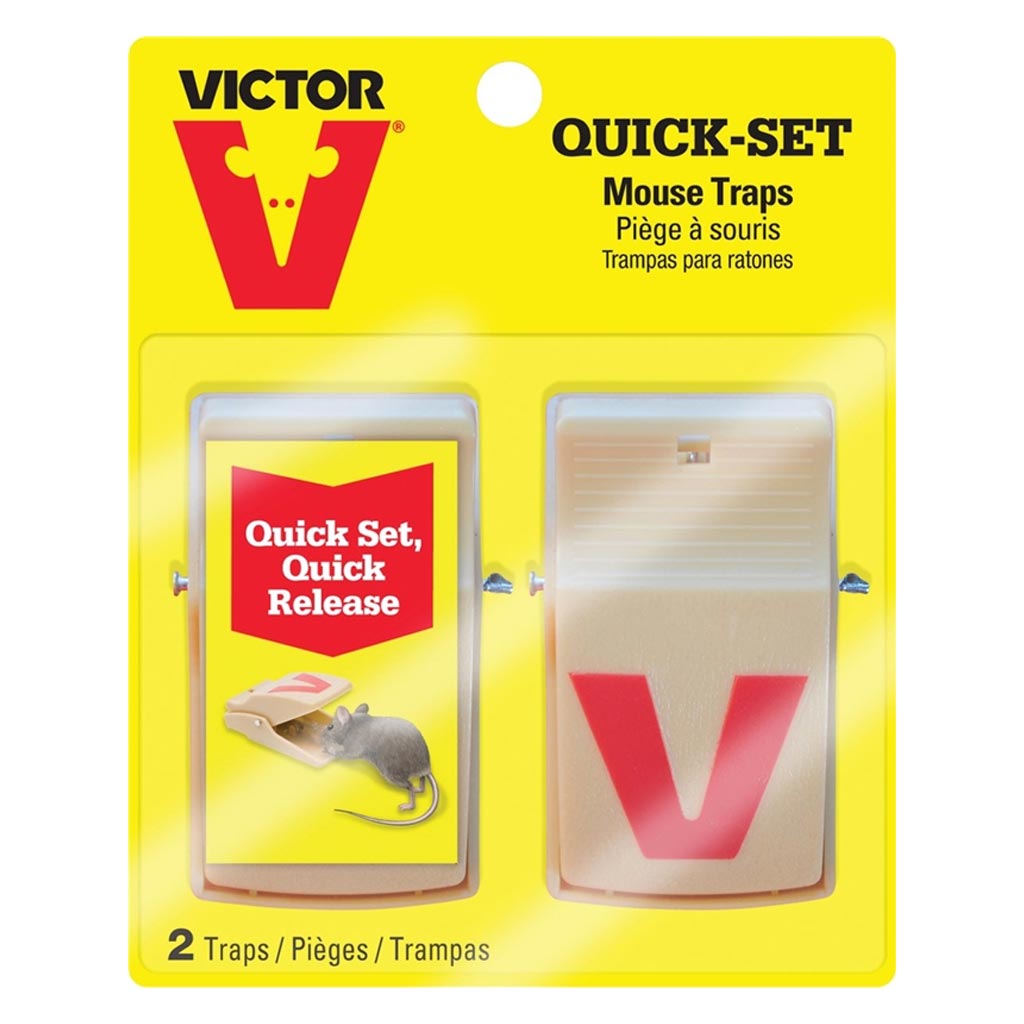 DR - VICTOR MOUSE TRAP QUICK-SET PLASTIC