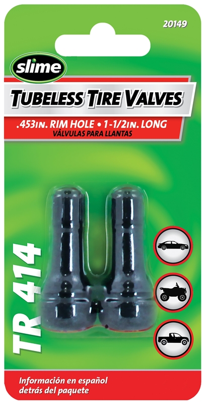 DMB - SLIME RUBBER TIRE VALVE 2PK