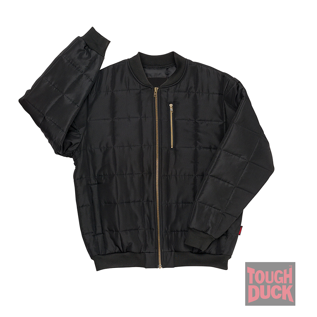 DMB - TOUGH DUCK MEN'S BOMBER FREEZER JACKET BLACK MED