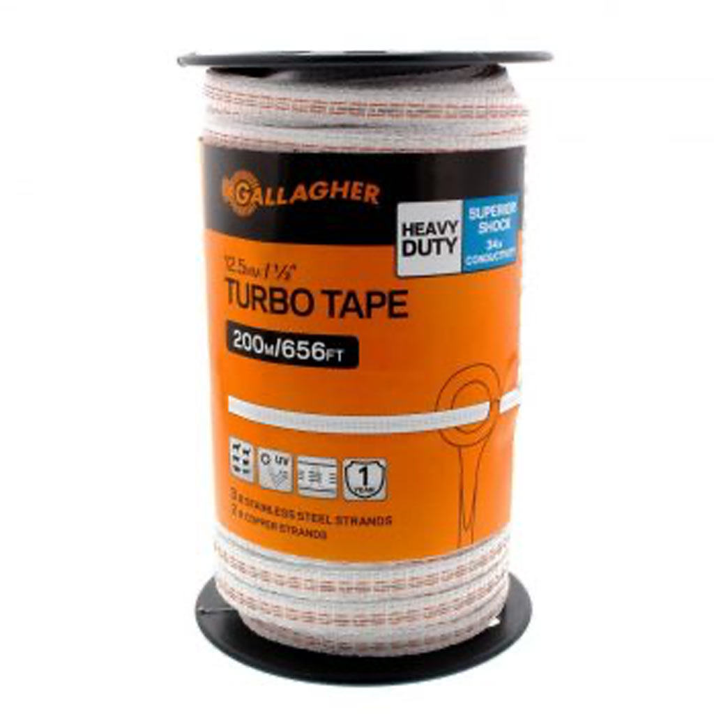 GALLAGHER 12.5MM TURBO TAPE 200M