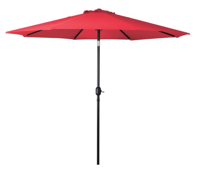 SEASONAL TRENDS UMBRELLA 9FT CANOPY RED