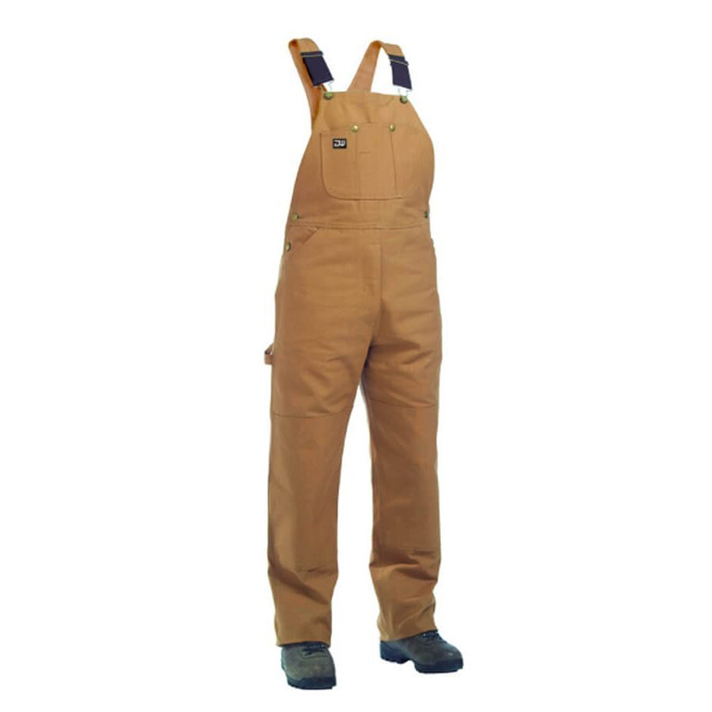 DV - TOUGH DUCK WOMEN'S BIB OVERALL UNLINED BRN MED