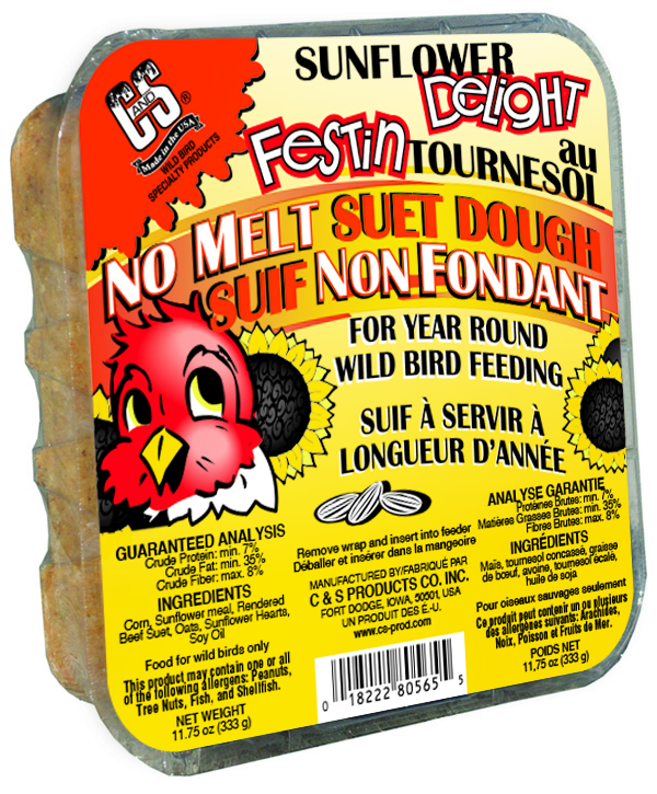 DMB - C&amp;S SUNFLOWER NO MELT SUET DOUGH 333G