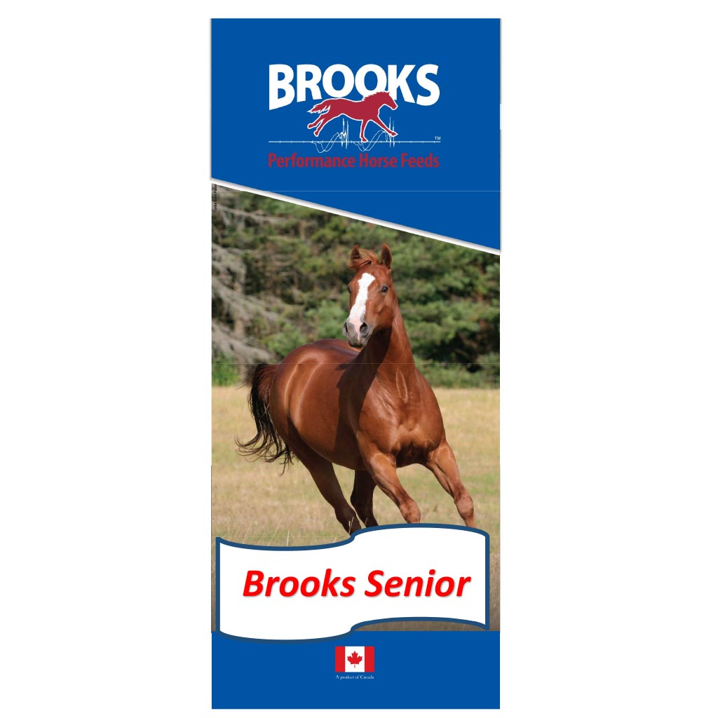 BROOKS SENIOR HORSE FEED 20KG