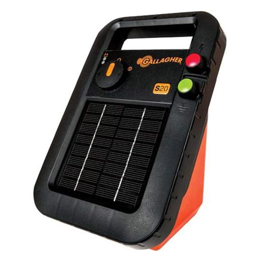 DV - GALLAGHER S20 PORTABLE SOLAR FENCE ENERGIZER